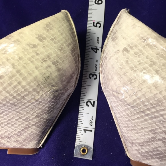 Aldo Mireldee Snake Pattern Wedges-Size 8 - Picture 7 of 8